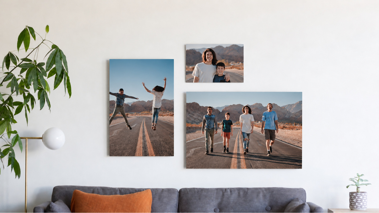 A travel vacation metal print from SimplePrints