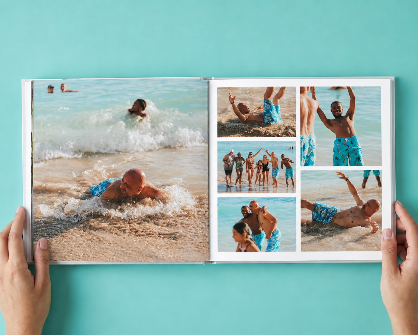A travel vacation photo book from SimplePrints